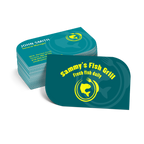 Rounded Corner Business Cards. Example rounded corner business cards